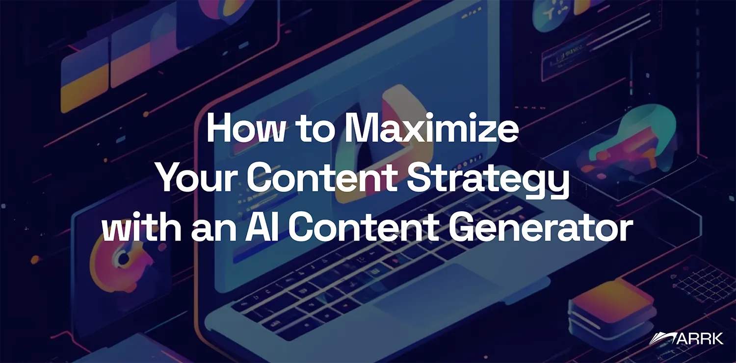 Maximize your content strategy with AI content generator