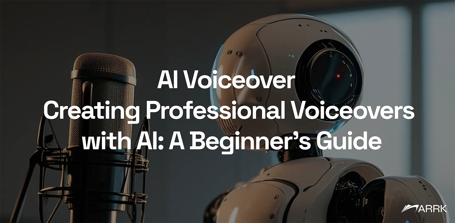 AI Voiceover software creating professional voiceovers